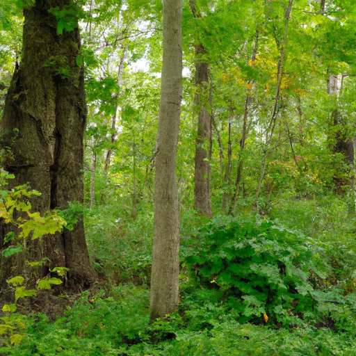 Wooded forest parcel in Elkhart County, IN