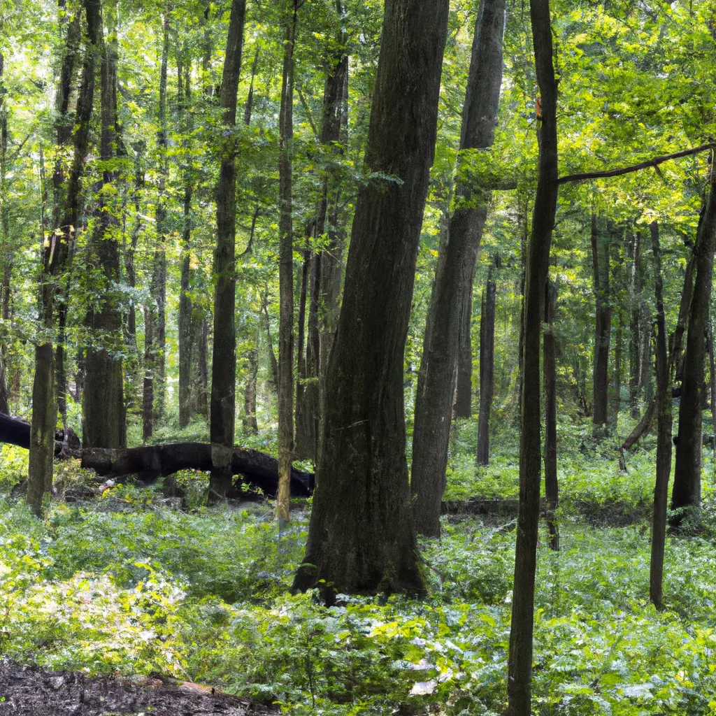 Wooded forest parcel near Fort Wayne, IN
