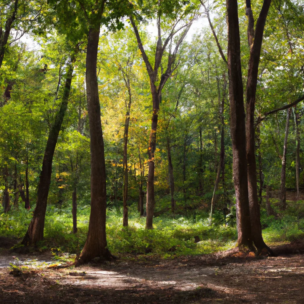 Wooded forest parcel near Lafayette, IN